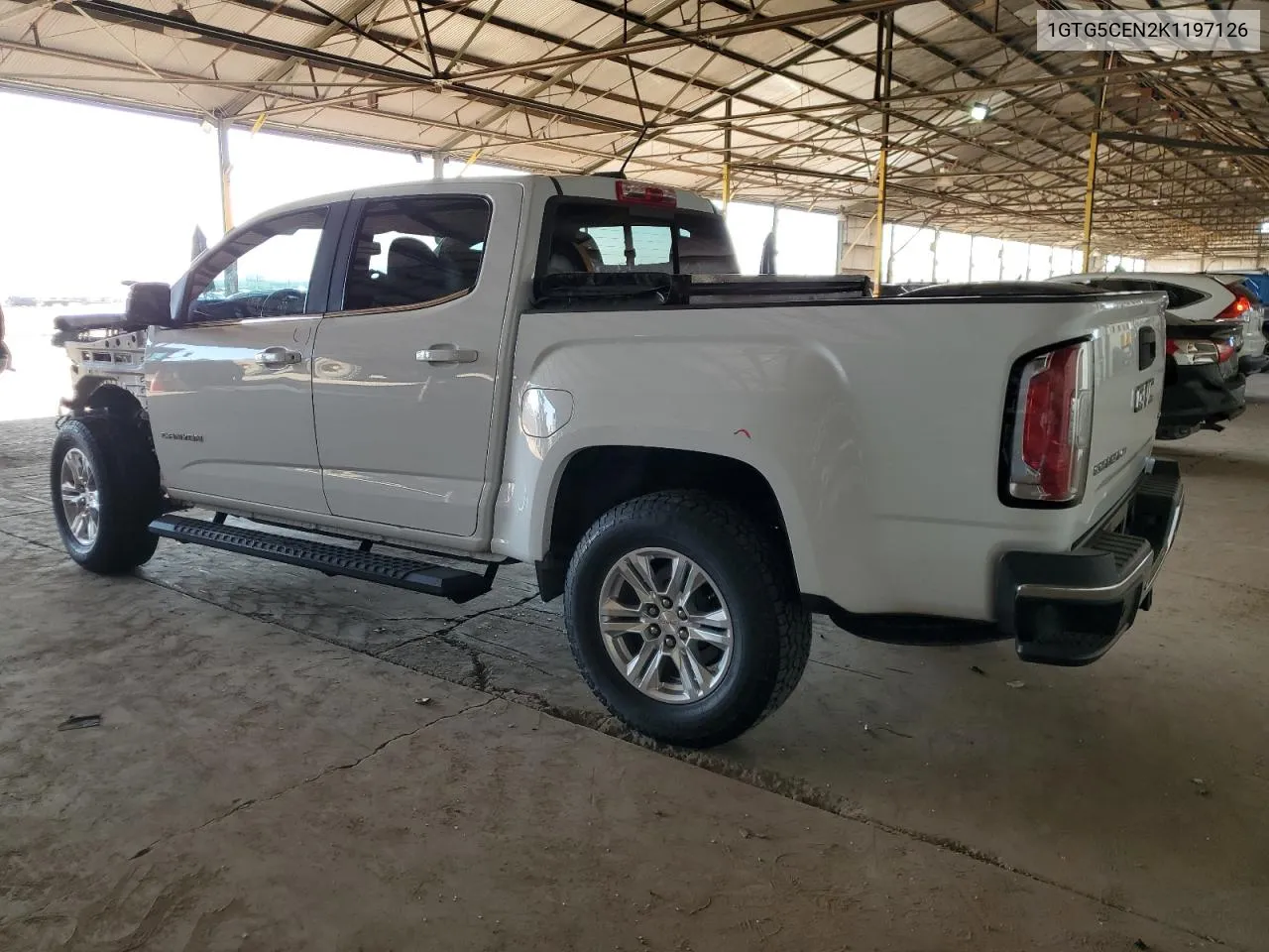 1GTG5CEN2K1197126 2019 GMC Canyon Sle