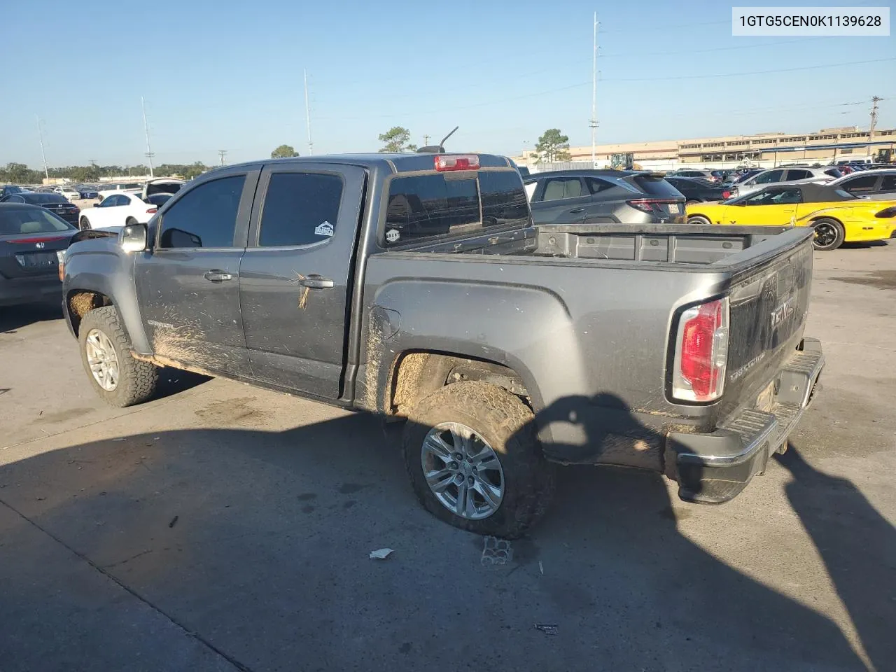 1GTG5CEN0K1139628 2019 GMC Canyon Sle