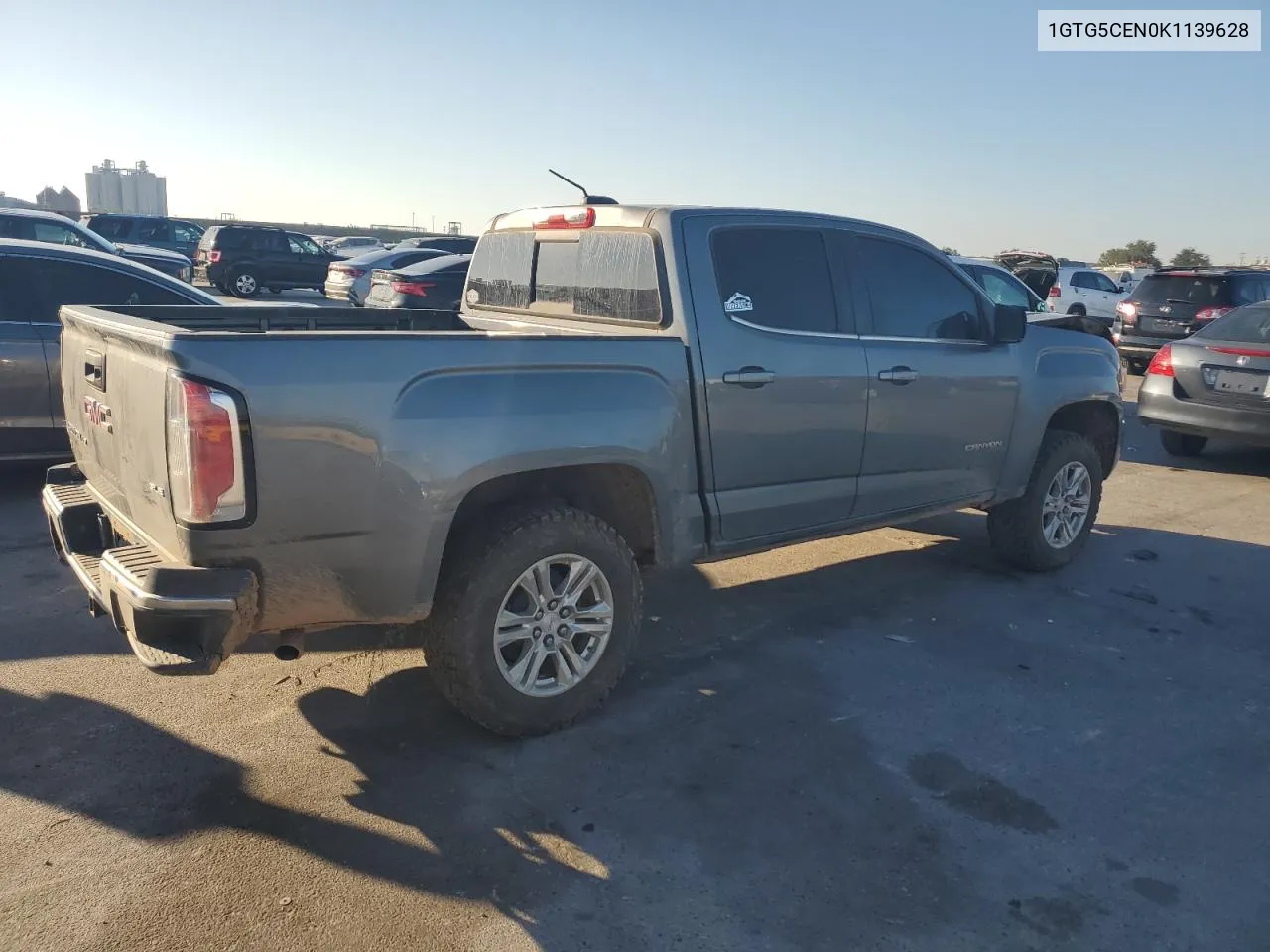 1GTG5CEN0K1139628 2019 GMC Canyon Sle