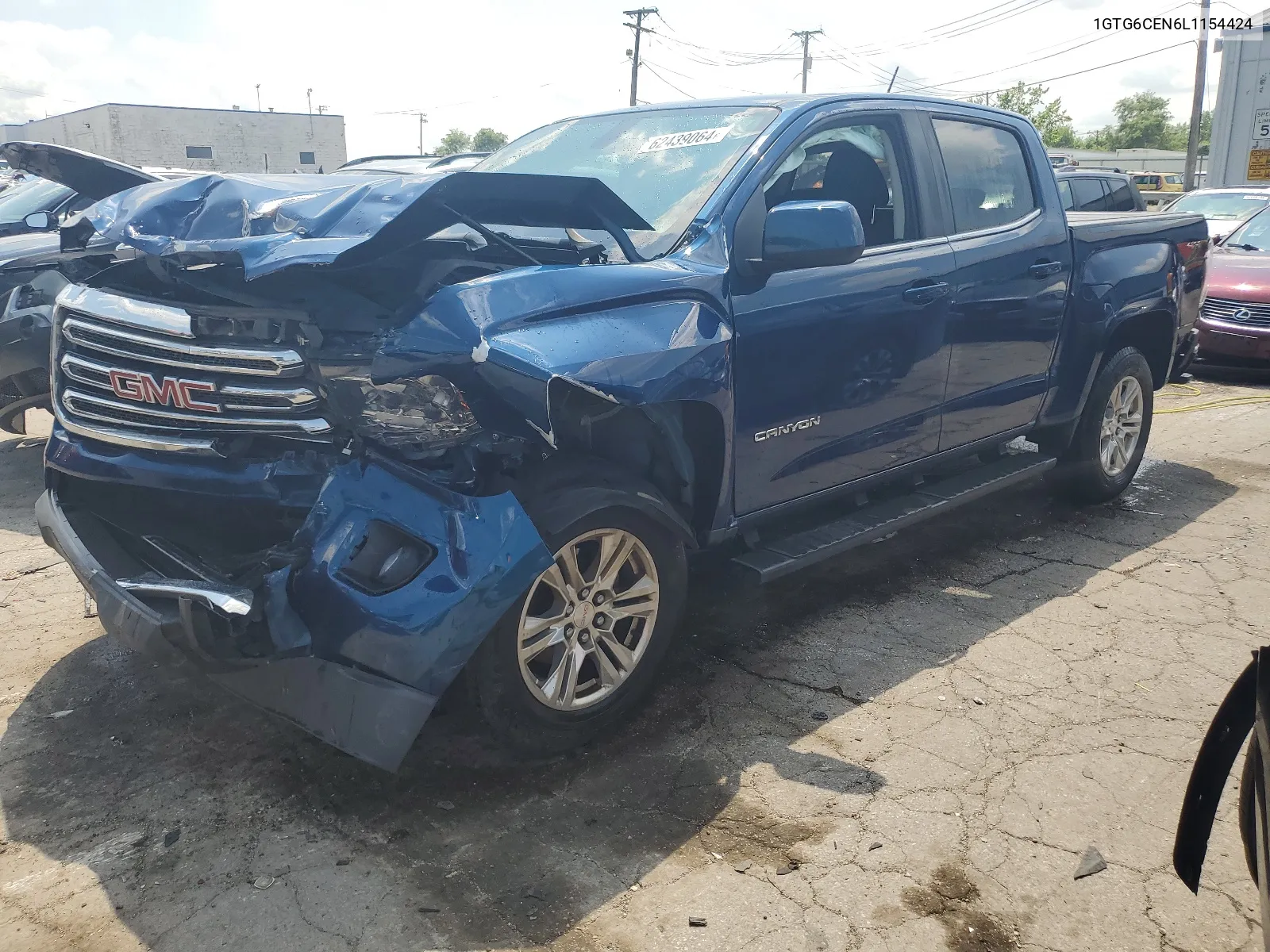 1GTG6CEN6L1154424 2020 GMC Canyon Sle