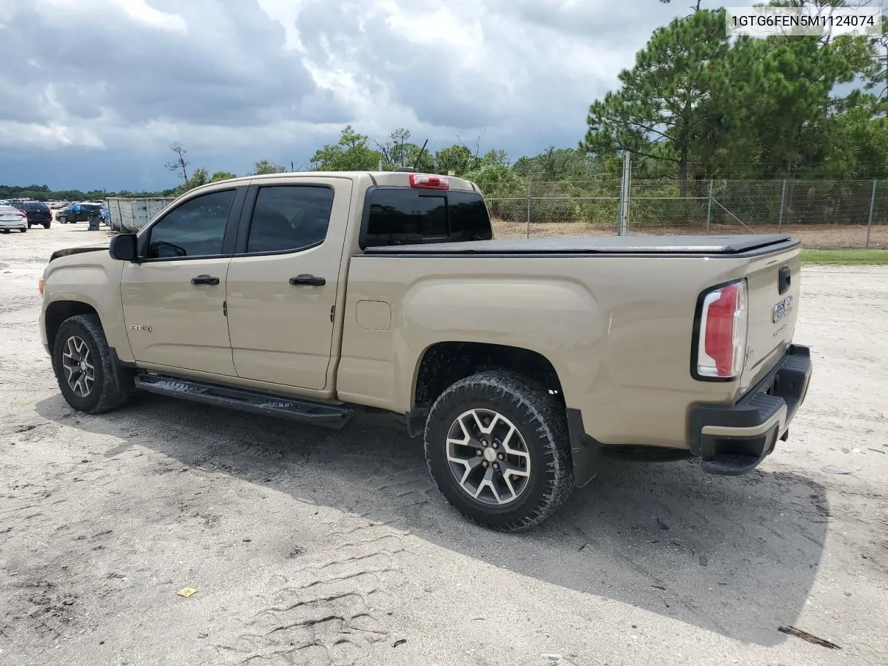 1GTG6FEN5M1124074 2021 GMC Canyon At4