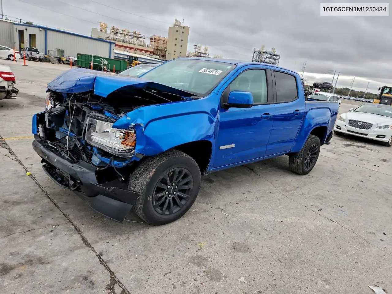 1GTG5CEN1M1250434 2021 GMC Canyon Elevation