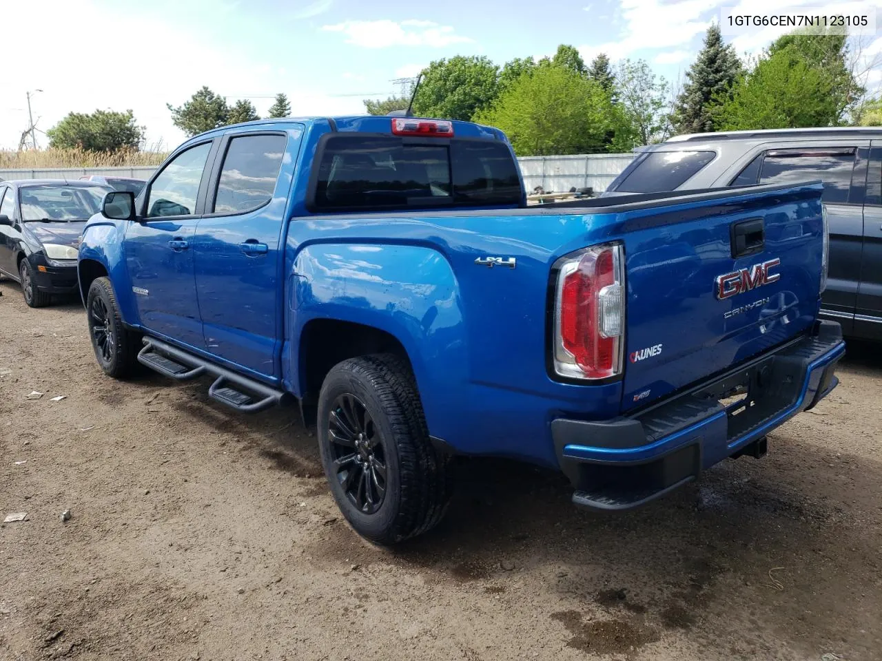 1GTG6CEN7N1123105 2022 GMC Canyon Elevation