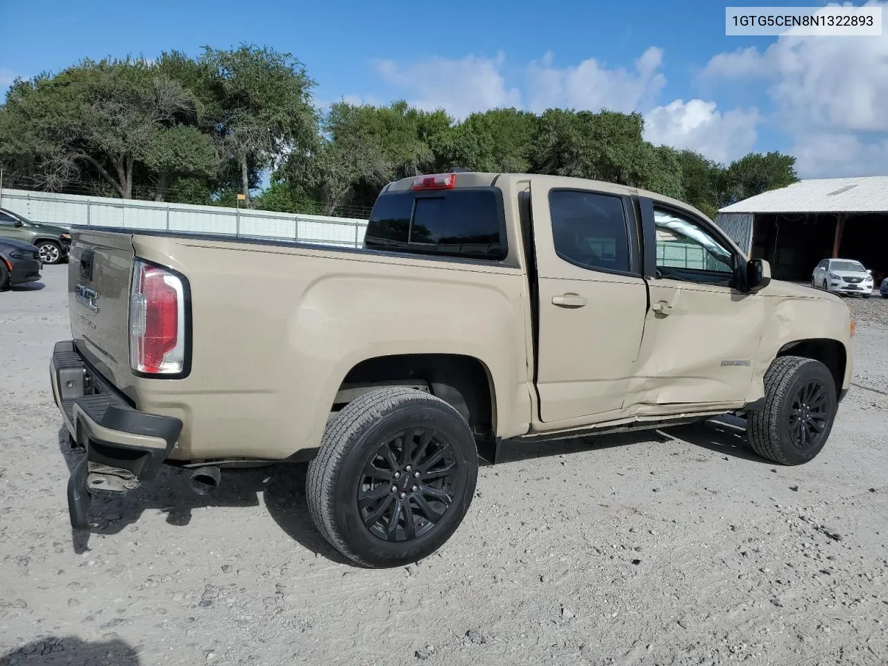 1GTG5CEN8N1322893 2022 GMC Canyon Elevation