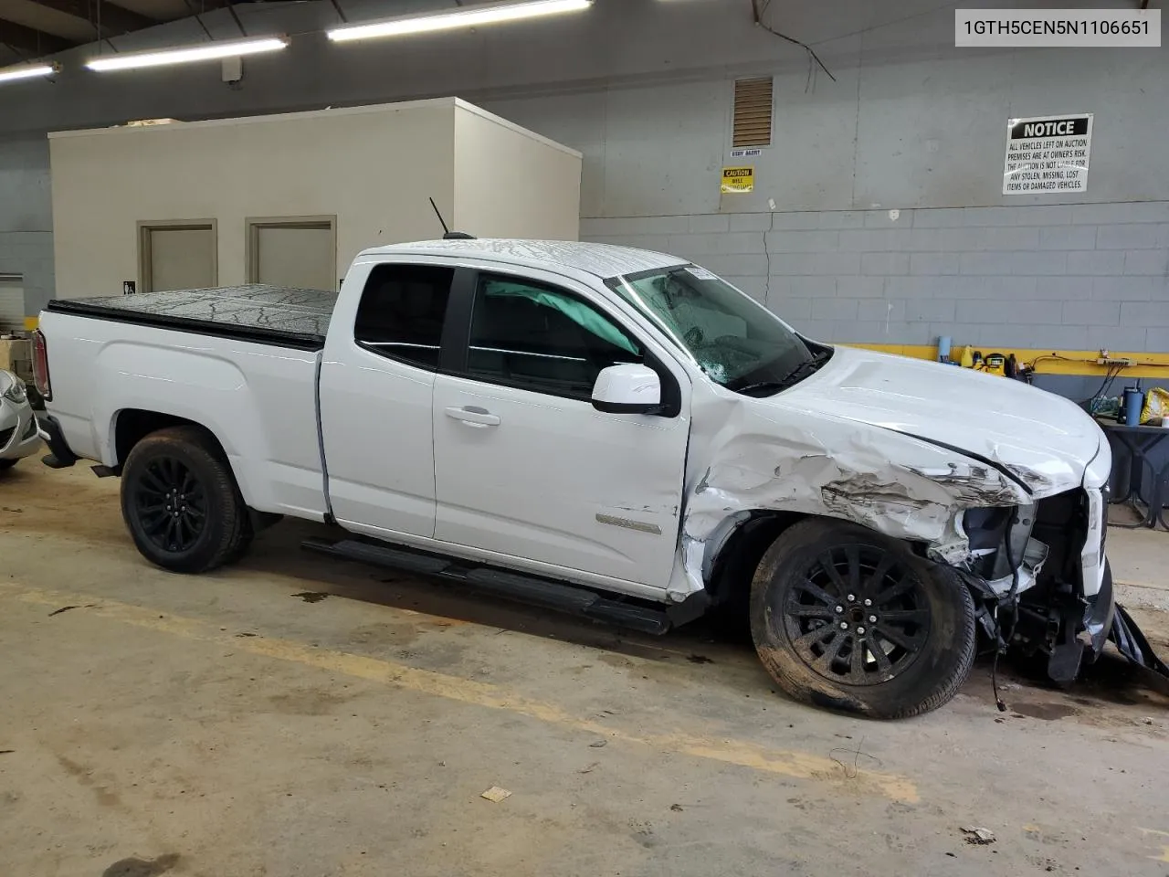 1GTH5CEN5N1106651 2022 GMC Canyon Elevation