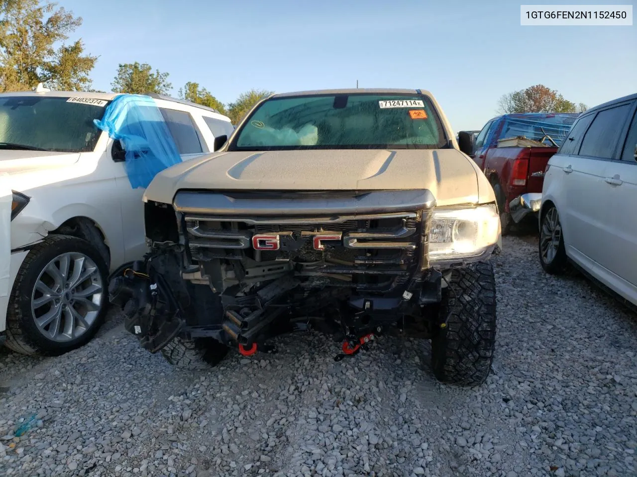 1GTG6FEN2N1152450 2022 GMC Canyon At4