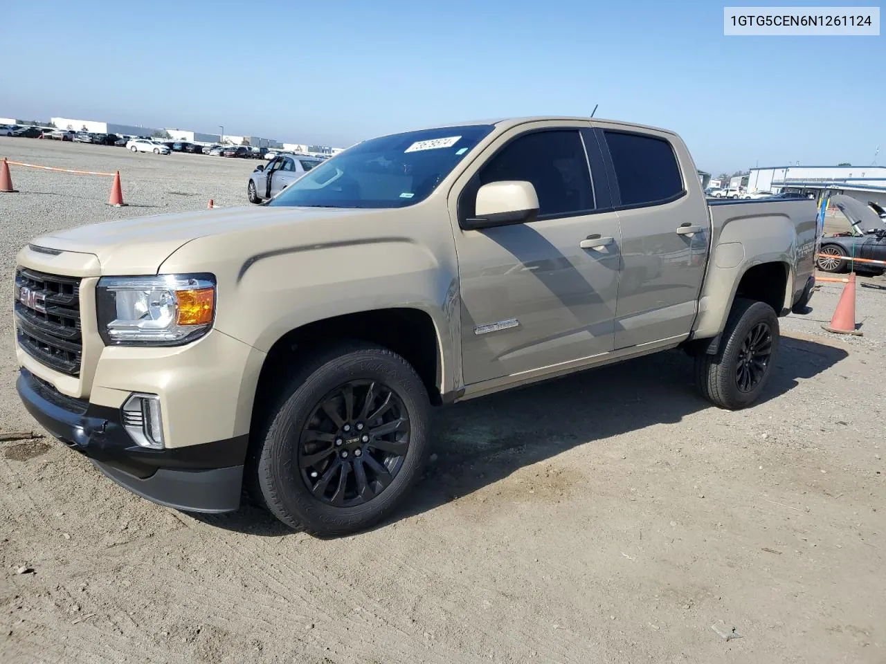 1GTG5CEN6N1261124 2022 GMC Canyon Elevation