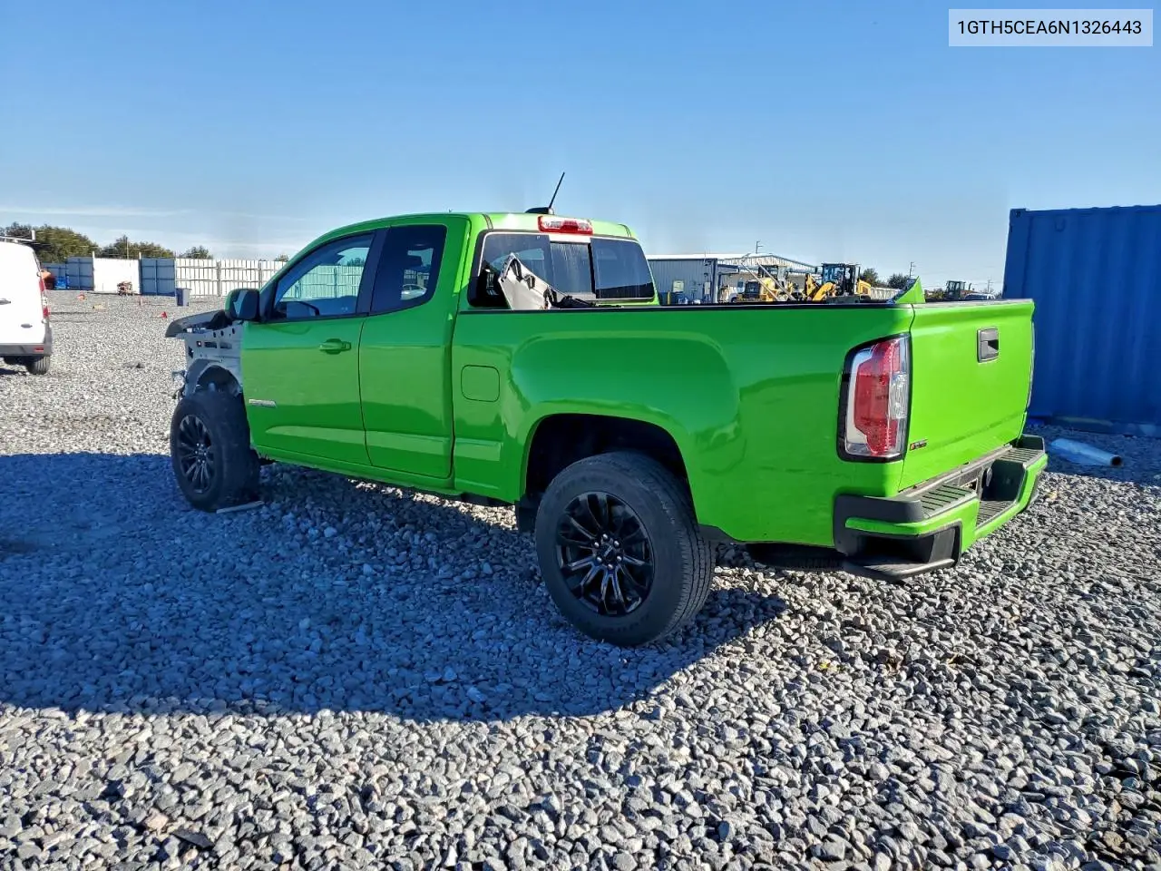 1GTH5CEA6N1326443 2022 GMC Canyon Elevation