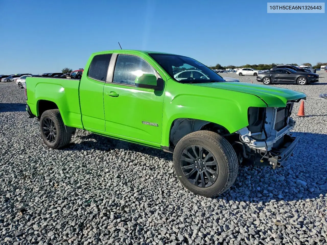 1GTH5CEA6N1326443 2022 GMC Canyon Elevation