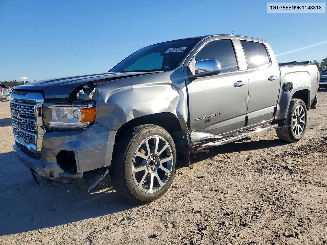 1GTG6EEN9N1143318 2022 GMC Canyon Denali