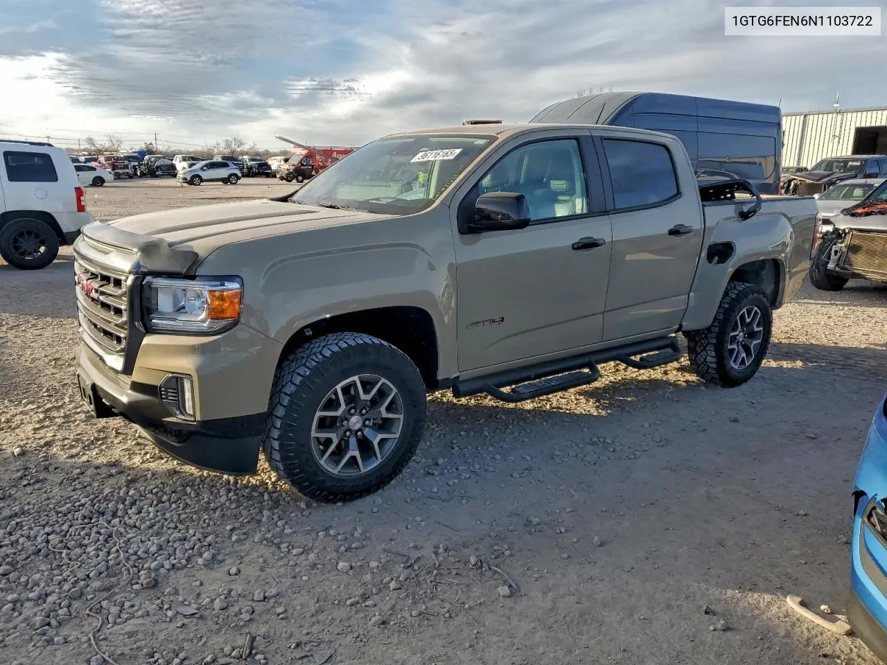 1GTG6FEN6N1103722 2022 GMC Canyon At4