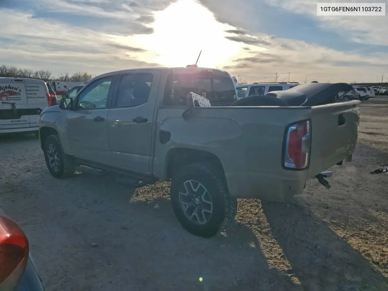 1GTG6FEN6N1103722 2022 GMC Canyon At4