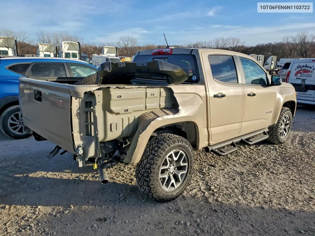 1GTG6FEN6N1103722 2022 GMC Canyon At4