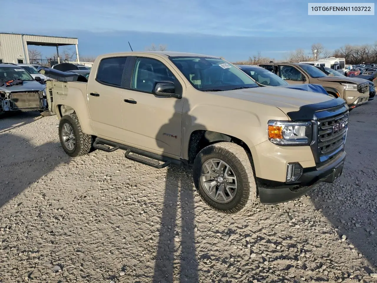 1GTG6FEN6N1103722 2022 GMC Canyon At4