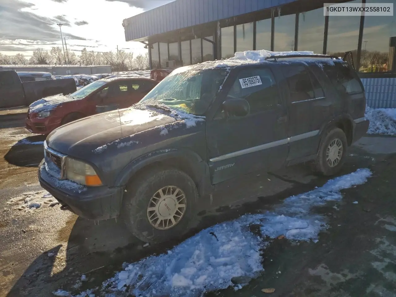 1GKDT13WXX2558102 1999 GMC Jimmy