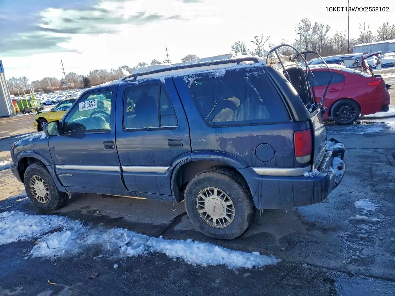 1GKDT13WXX2558102 1999 GMC Jimmy