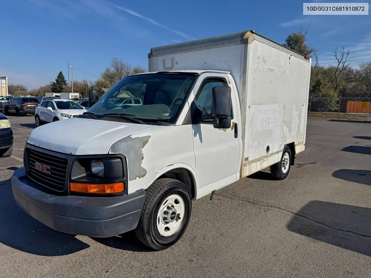 1GDGG31C681910872 2008 GMC Savana Cutaway G3500