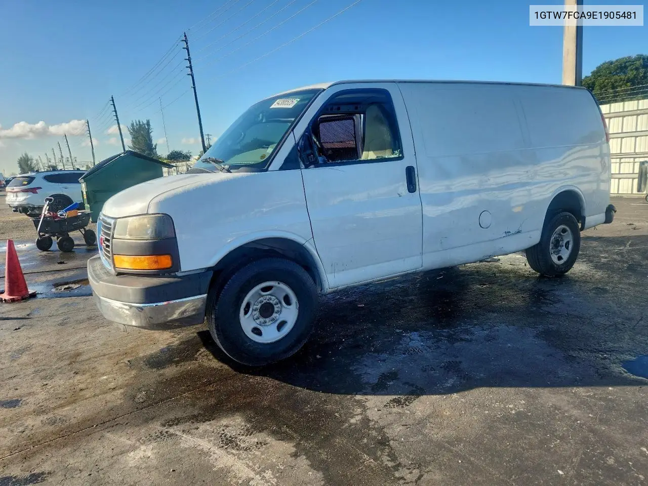 1GTW7FCA9E1905481 2014 GMC Savana G2500