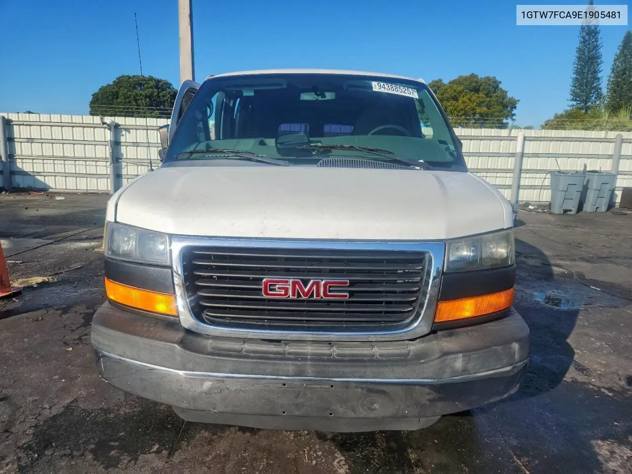 1GTW7FCA9E1905481 2014 GMC Savana G2500