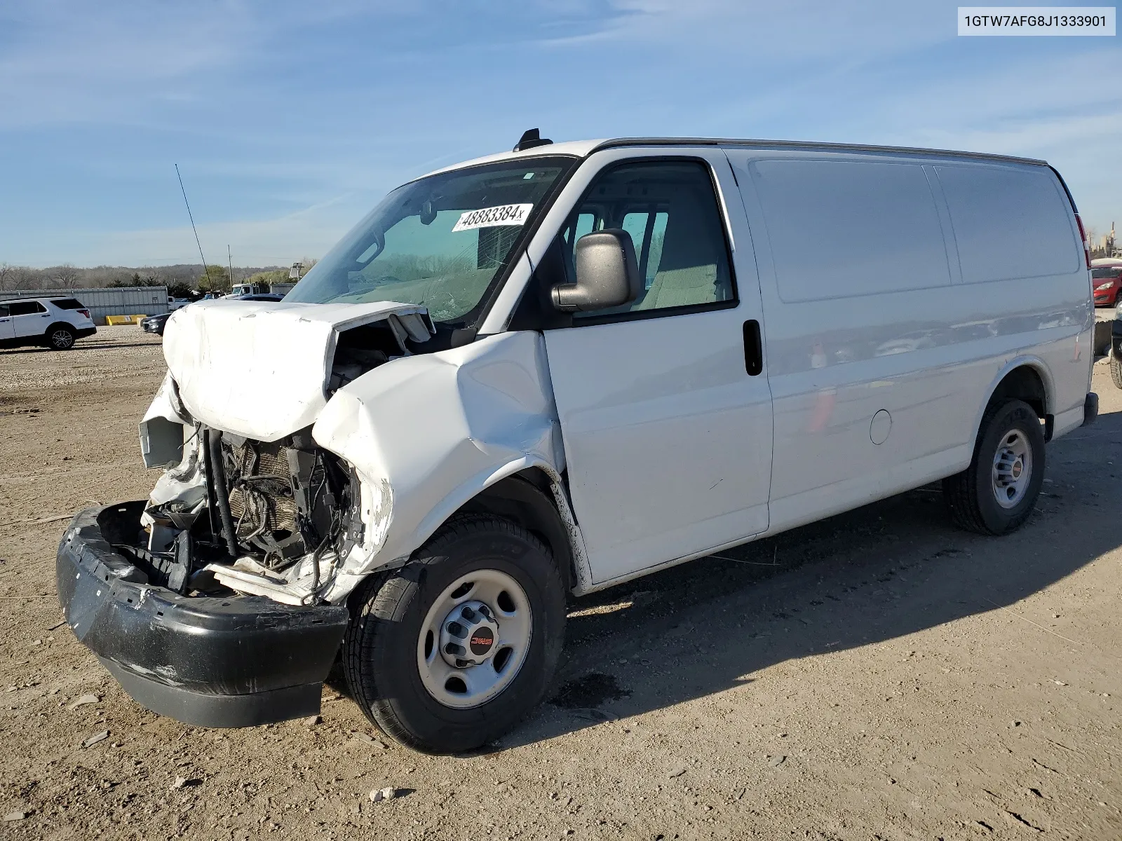 1GTW7AFG8J1333901 2018 GMC Savana G2500