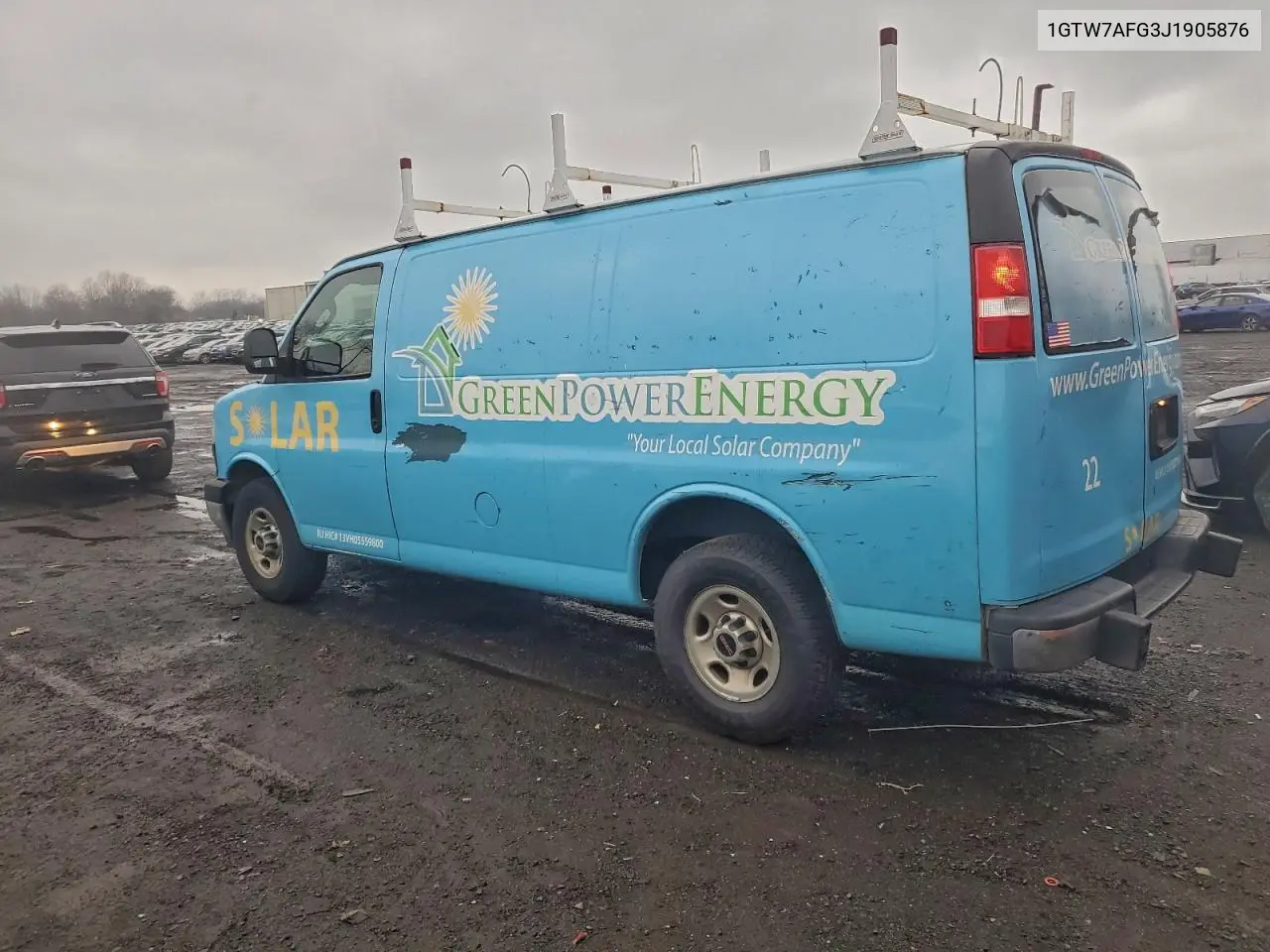 1GTW7AFG3J1905876 2018 GMC Savana G2500