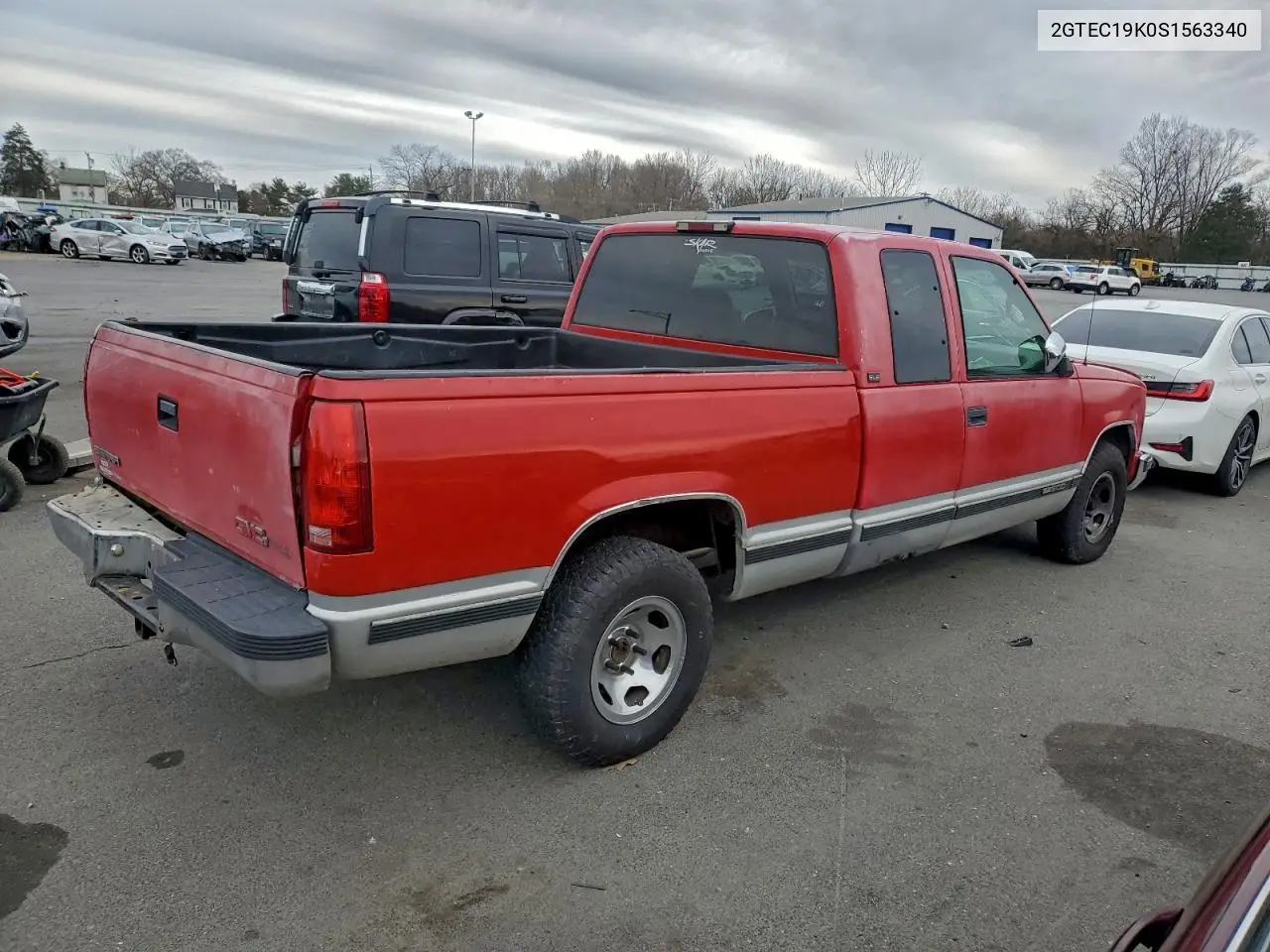 2GTEC19K0S1563340 1995 GMC Sierra C1500