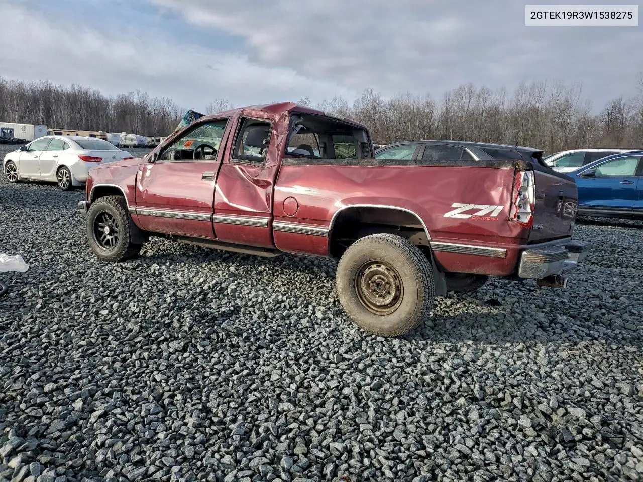 2GTEK19R3W1538275 1998 GMC Sierra K1500