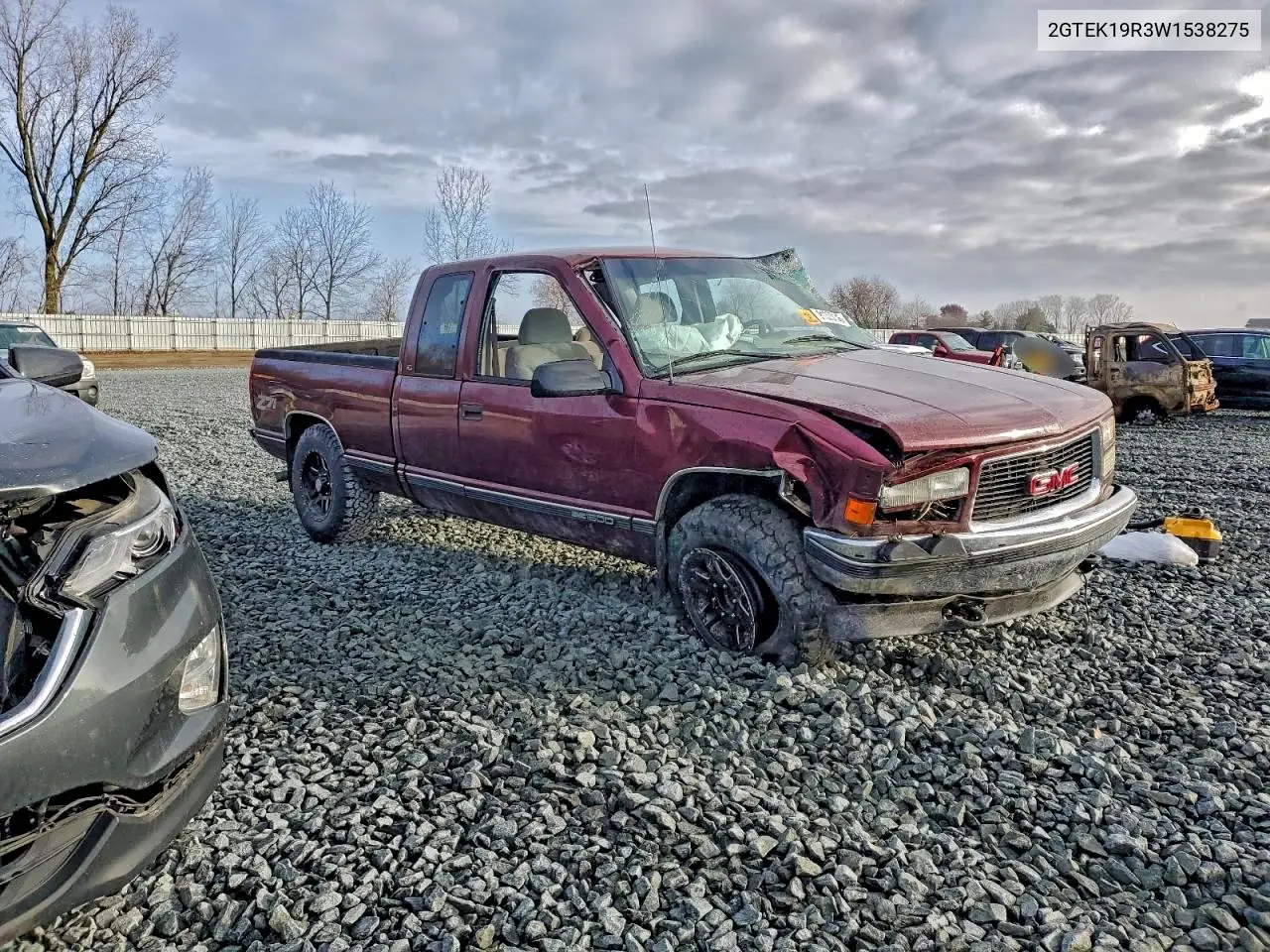 2GTEK19R3W1538275 1998 GMC Sierra K1500