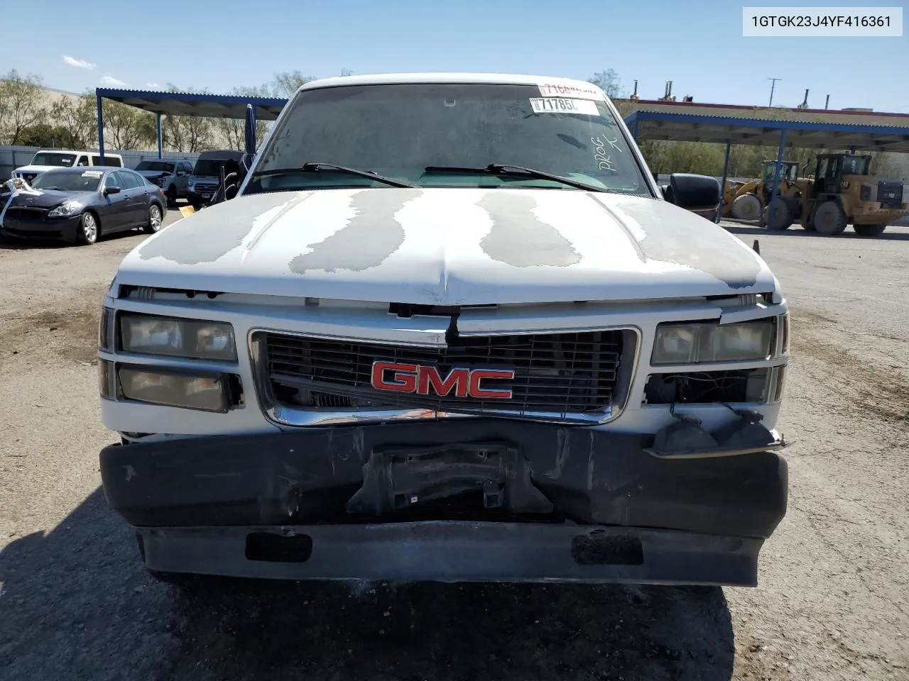 2000 GMC Sierra K2500 VIN: 1GTGK23J4YF416361 Lot: 71785044