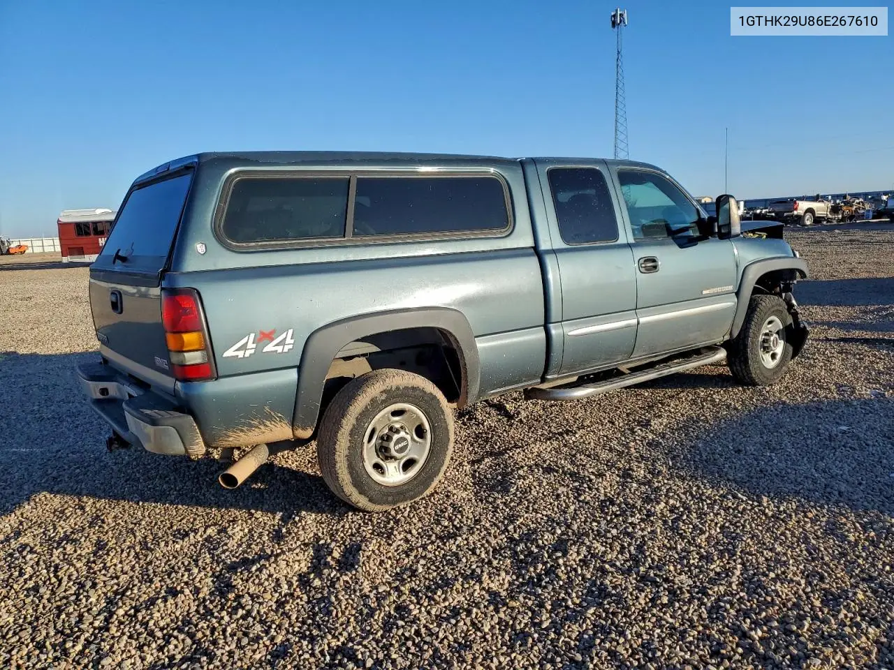 1GTHK29U86E267610 2006 GMC Sierra K2500 Heavy Duty