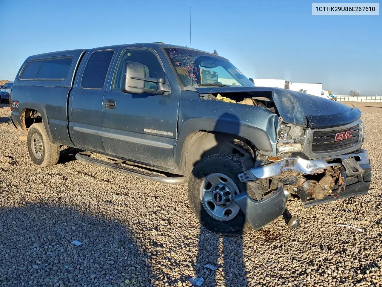 1GTHK29U86E267610 2006 GMC Sierra K2500 Heavy Duty