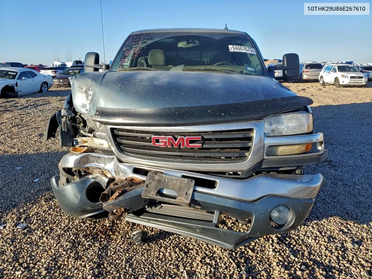 1GTHK29U86E267610 2006 GMC Sierra K2500 Heavy Duty