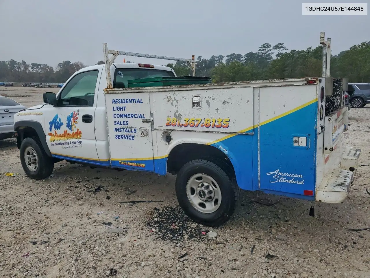 1GDHC24U57E144848 2007 GMC Sierra 2500 Hd Work