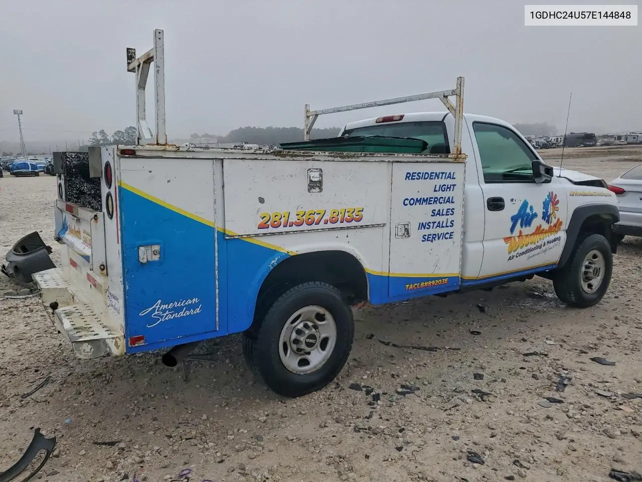 1GDHC24U57E144848 2007 GMC Sierra 2500 Hd Work