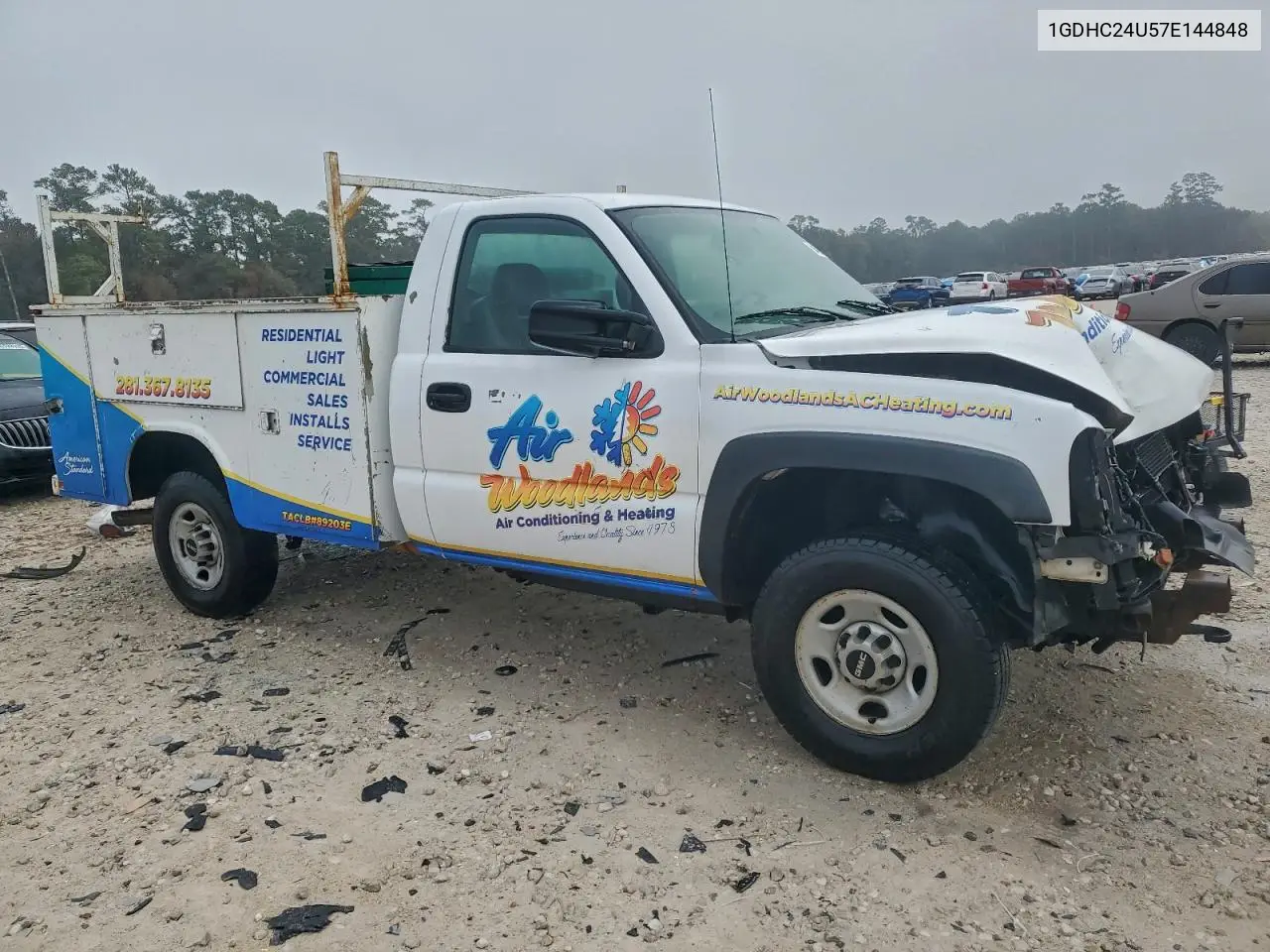 1GDHC24U57E144848 2007 GMC Sierra 2500 Hd Work