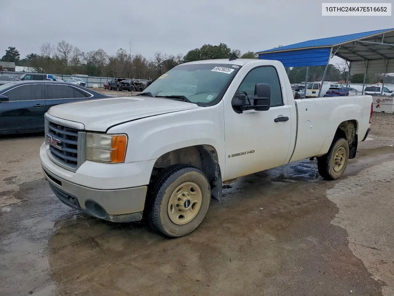 1GTHC24K47E516652 2007 GMC Sierra C2500 Heavy Duty