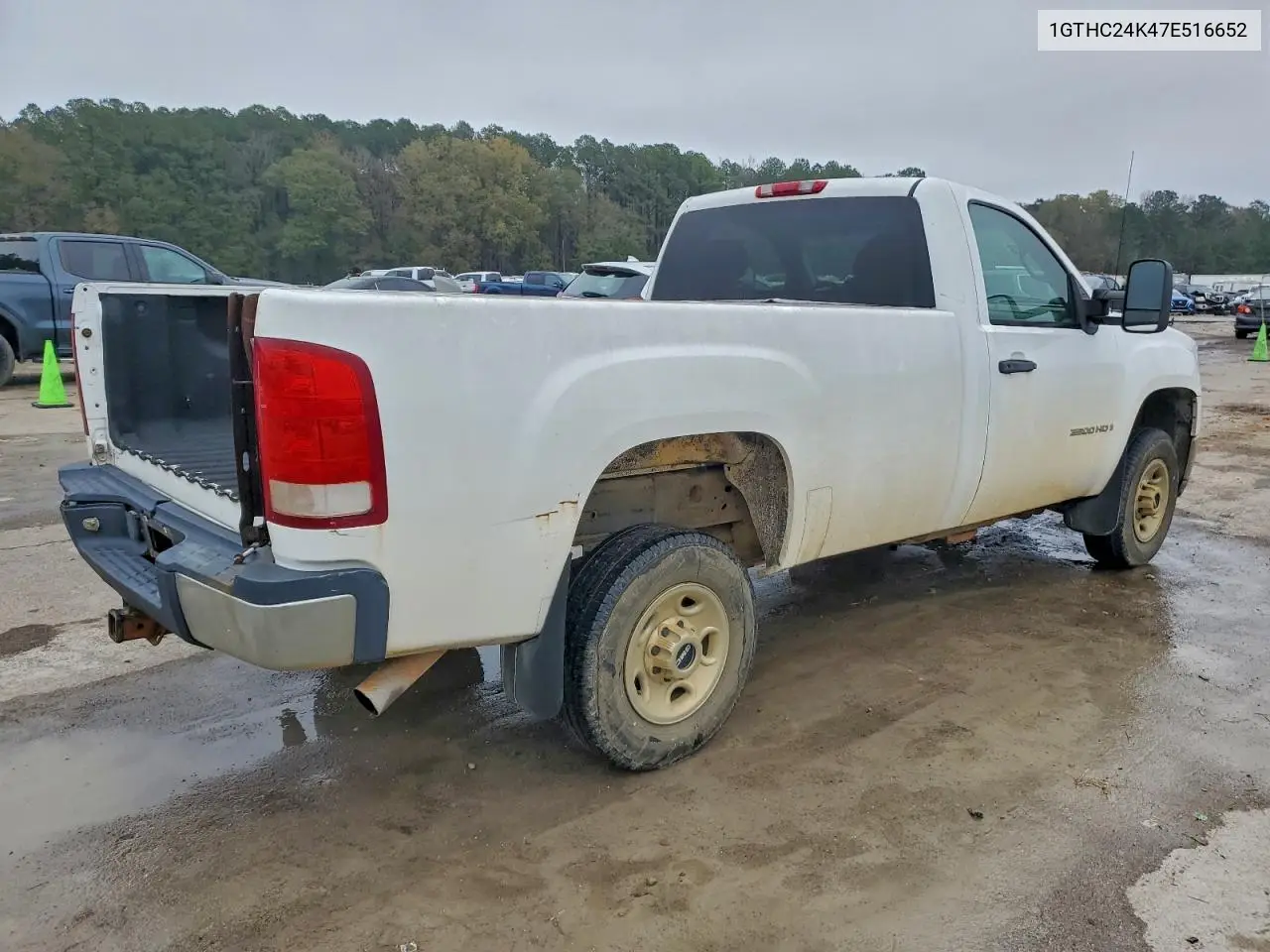 1GTHC24K47E516652 2007 GMC Sierra C2500 Heavy Duty