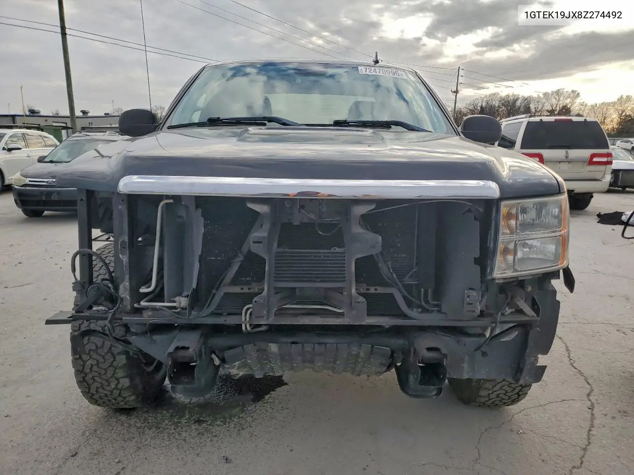 1GTEK19JX8Z274492 2008 GMC Sierra K1500