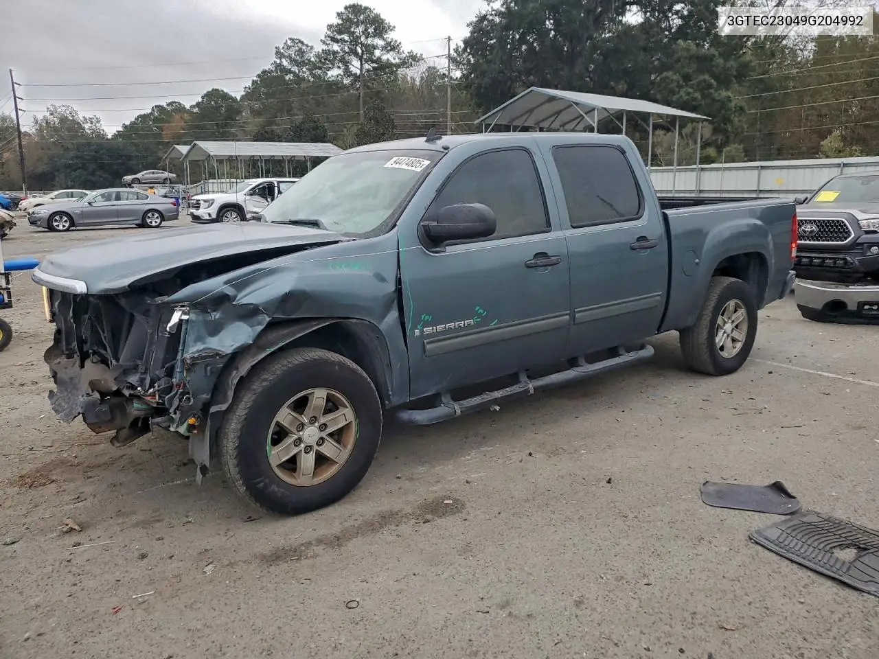 3GTEC23049G204992 2009 GMC Sierra C1500 Sle
