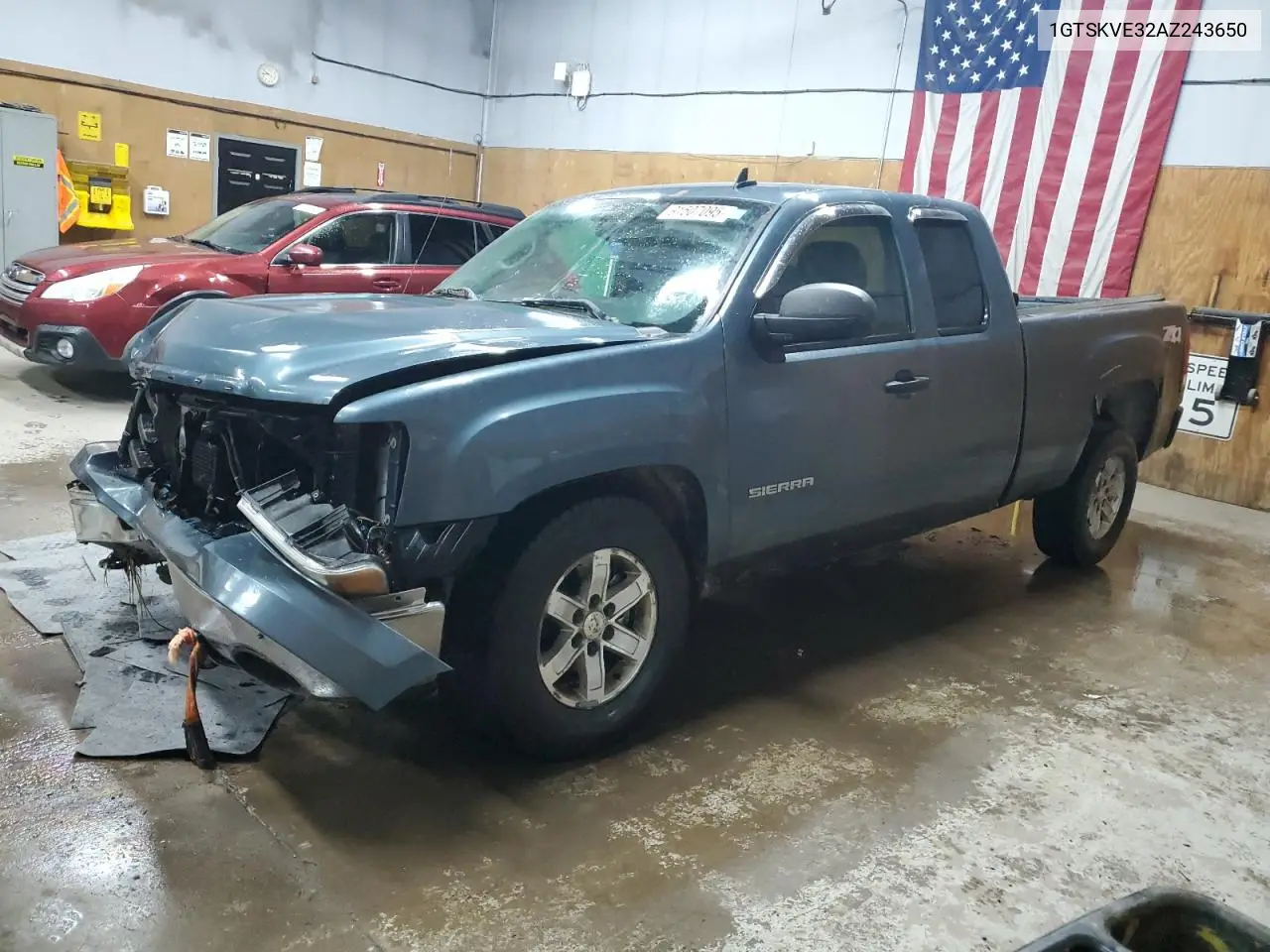 1GTSKVE32AZ243650 2010 GMC Sierra K1500 Sle