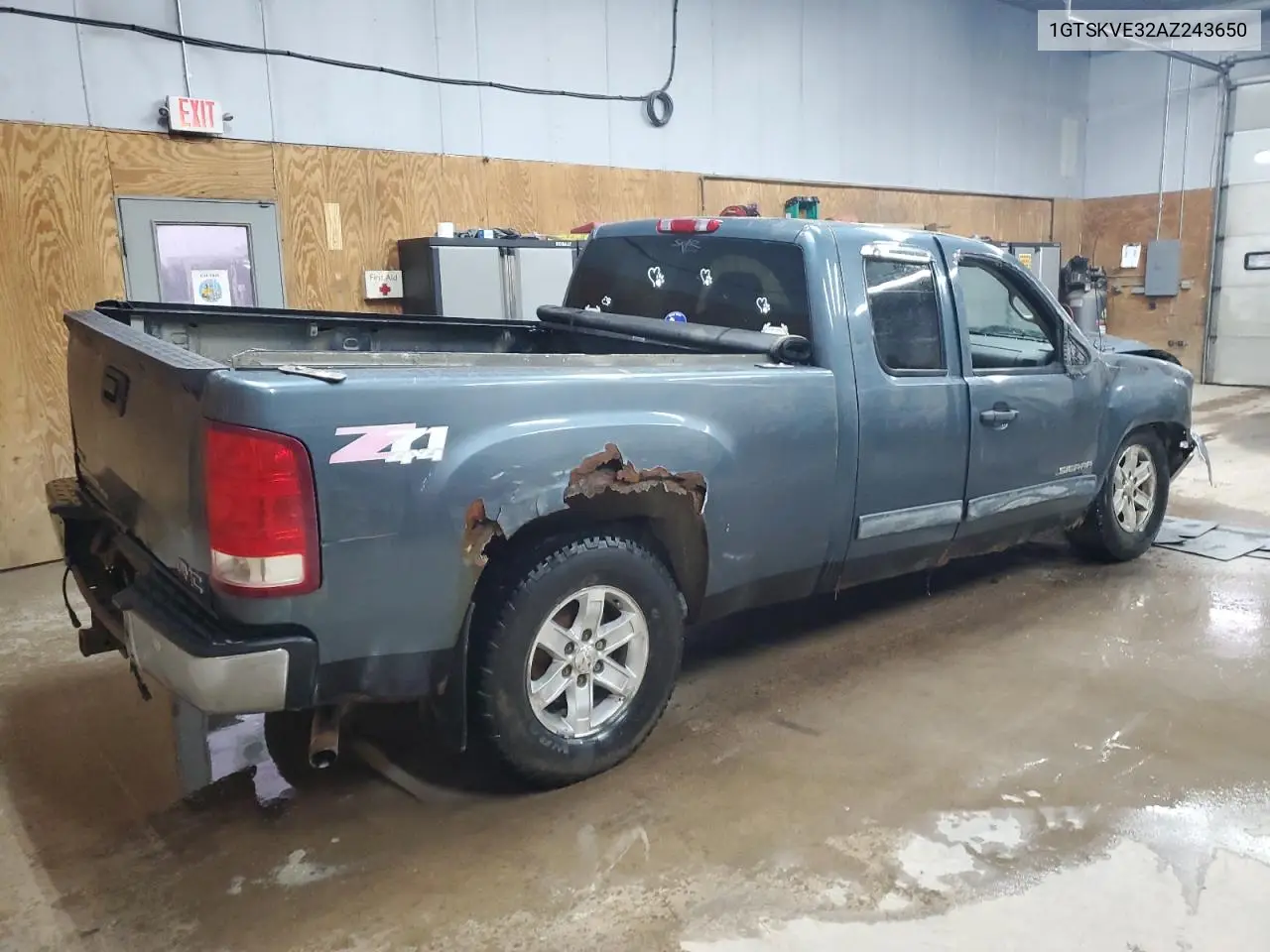 1GTSKVE32AZ243650 2010 GMC Sierra K1500 Sle