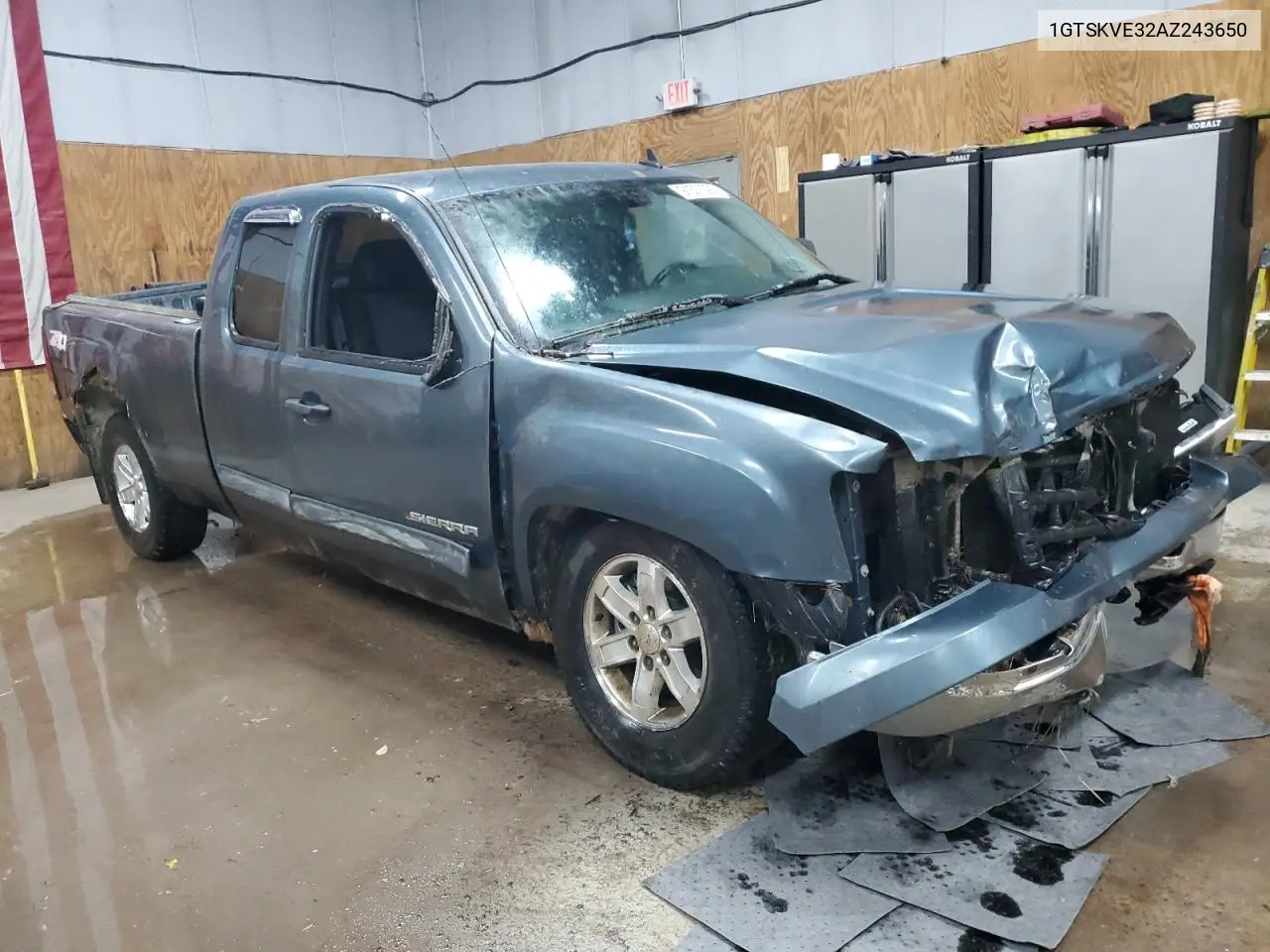 1GTSKVE32AZ243650 2010 GMC Sierra K1500 Sle