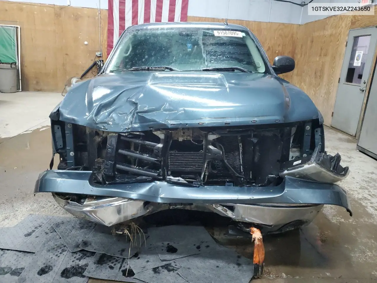1GTSKVE32AZ243650 2010 GMC Sierra K1500 Sle
