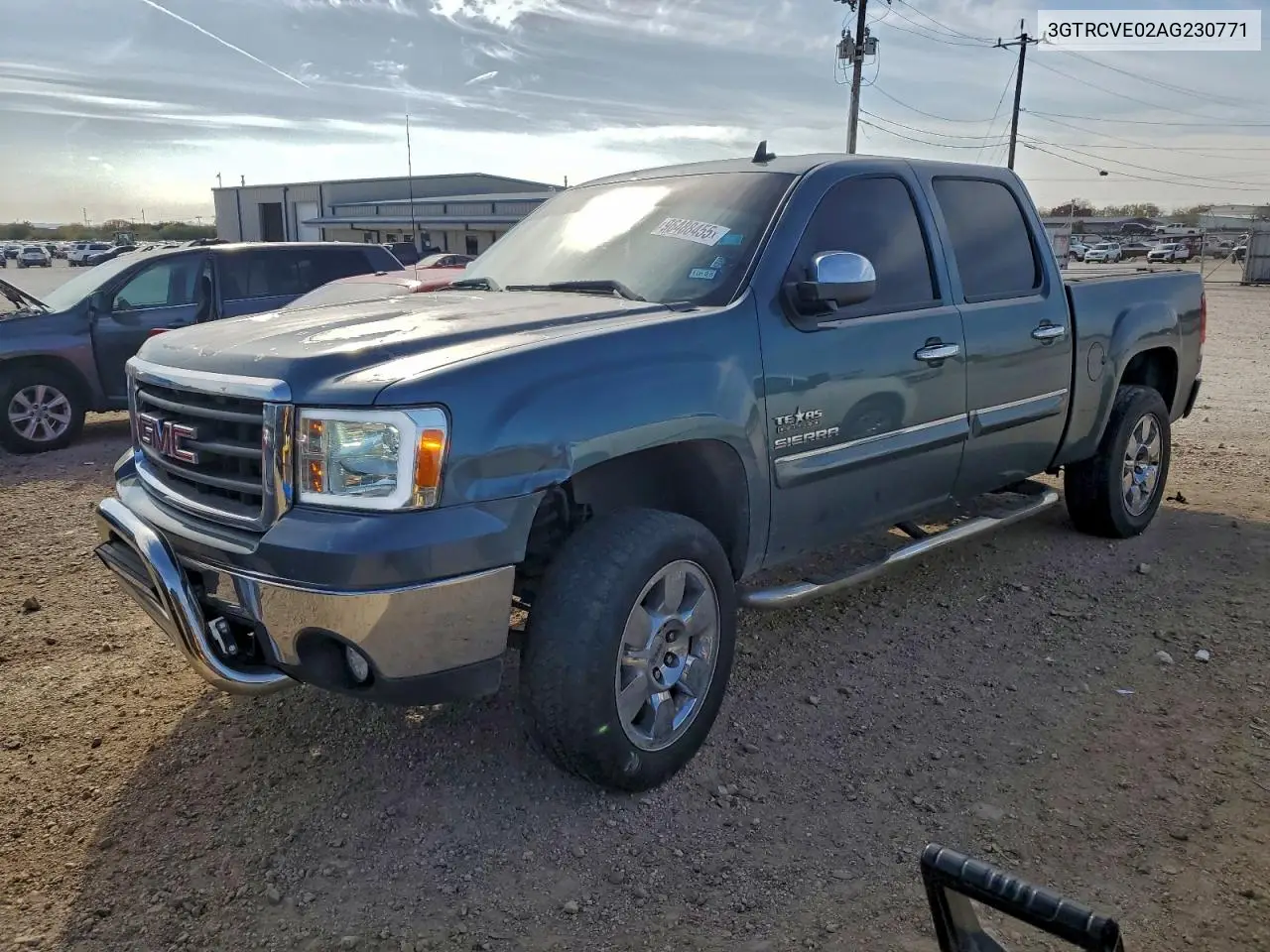 3GTRCVE02AG230771 2010 GMC Sierra C1500 Sle