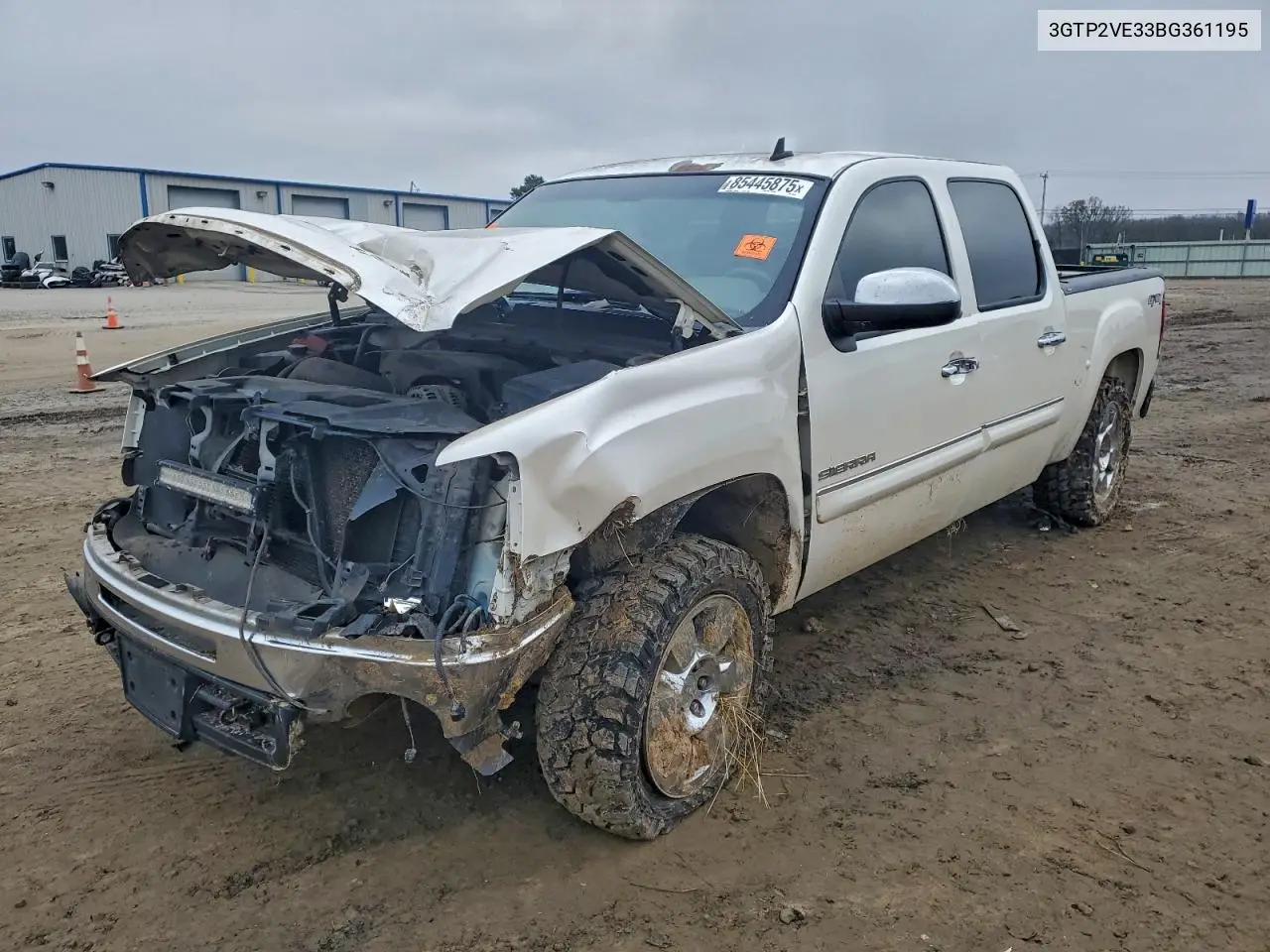 3GTP2VE33BG361195 2011 GMC Sierra K1500 Sle