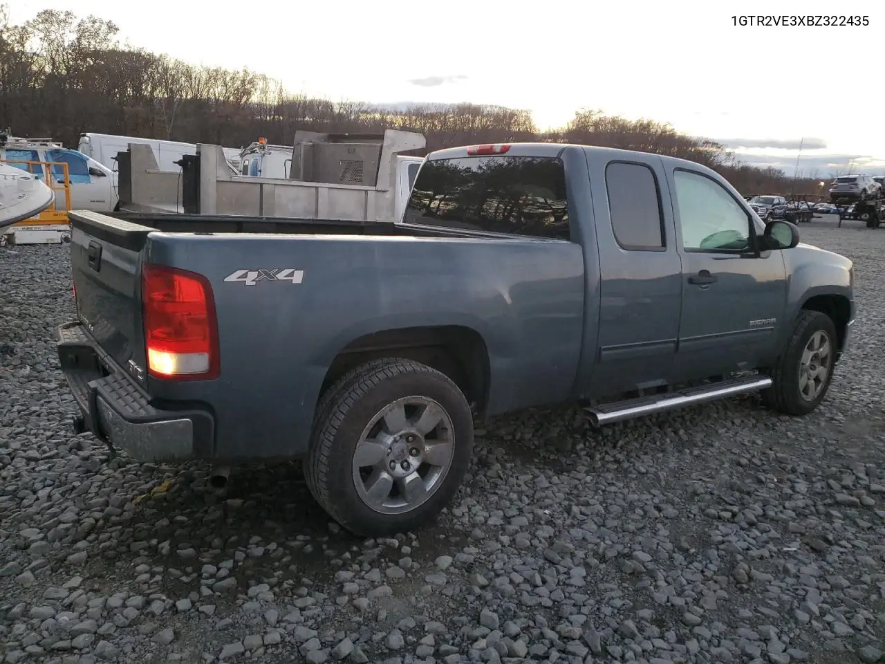1GTR2VE3XBZ322435 2011 GMC Sierra K1500 Sle