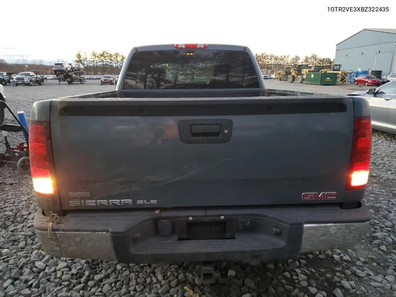 1GTR2VE3XBZ322435 2011 GMC Sierra K1500 Sle