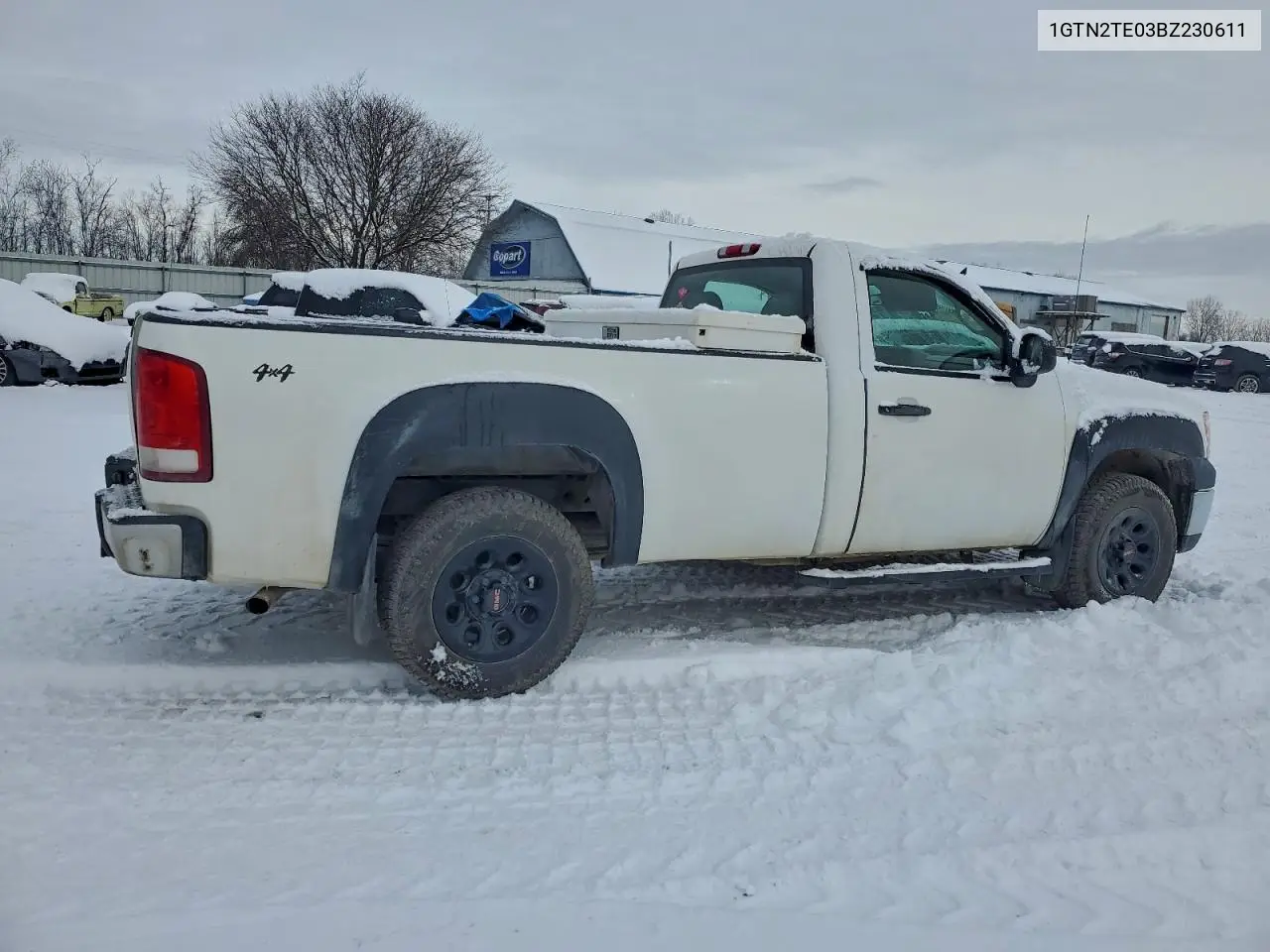 1GTN2TE03BZ230611 2011 GMC Sierra K1500