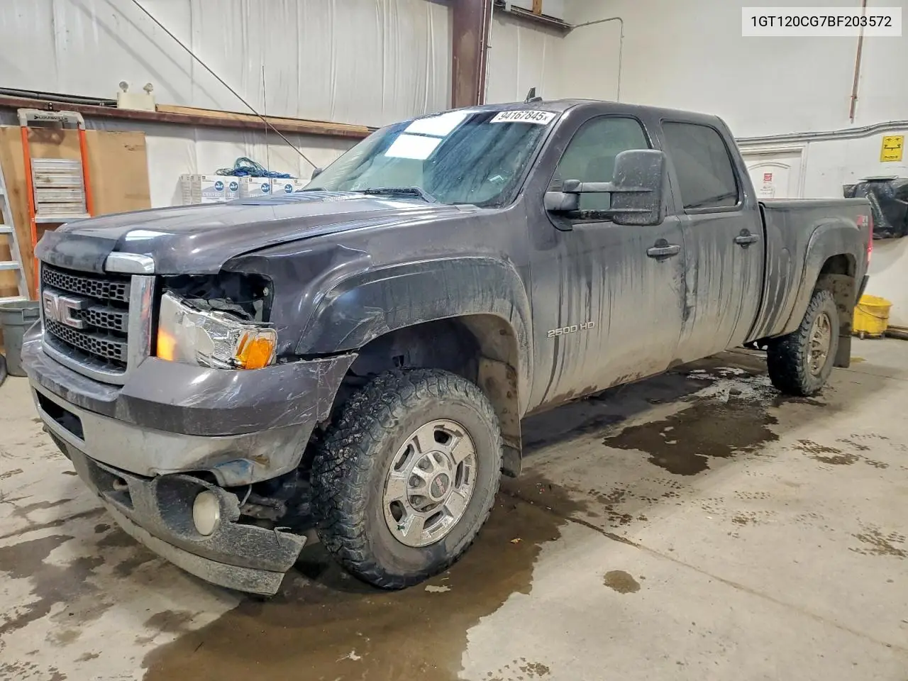 1GT120CG7BF203572 2011 GMC Sierra K2500 Sle