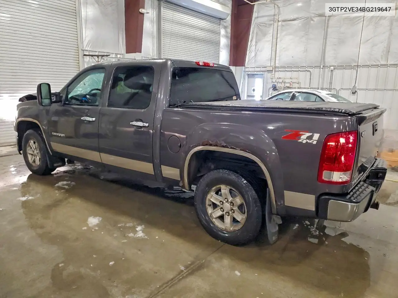 3GTP2VE34BG219647 2011 GMC Sierra K1500 Sle